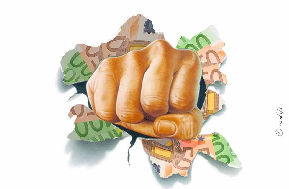 Il membro è diventato piccole foglie dentro