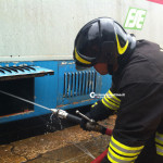 Carrozza di un treno va a fuoco a San Donato, tanta paura - Corriere Salentino