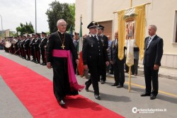 Squinzano.Inaugurata la caserma carabinieri realizzata in un immobile confiscato alla Scu - Corriere Salentino