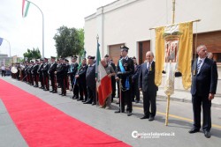 Squinzano.Inaugurata la caserma carabinieri realizzata in un immobile confiscato alla Scu - Corriere Salentino