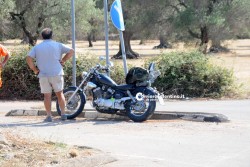 Perde il controllo della moto e finisce sotto ad un autocarro, è grave - Corriere Salentino