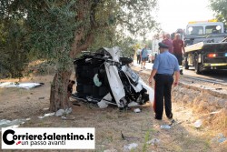 Schianto violento: muore la madre, grave la figlia 13enne - Corriere Salentino