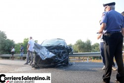 Schianto violento: muore la madre, grave la figlia 13enne - Corriere Salentino