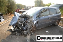 Schianto violento: muore la madre, grave la figlia 13enne - Corriere Salentino