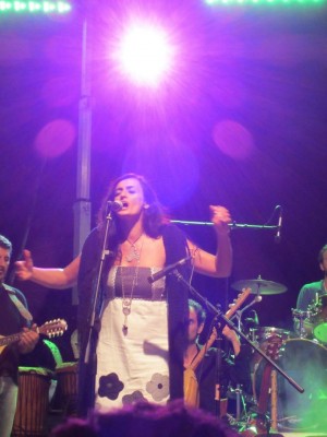 La cantante Enza Pagliara