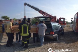 Il braccio della gru si stacca all'improvviso e travolge operaio: morto sul colpo 47enne - Corriere Salentino