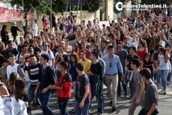 Diritto allo studio, studenti in piazza - Corriere Salentino