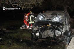 Fuori strada con l'auto, poi lo schianto contro ulivo: muore 63enne - Corriere Salentino