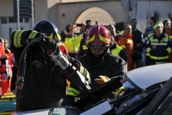 Esercitazione dei Vigili del Fuoco e dei volontari di Protezione Civile a Caprarica - Corriere Salentino