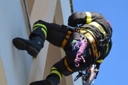 Esercitazione dei Vigili del Fuoco e dei volontari di Protezione Civile a Caprarica - Corriere Salentino