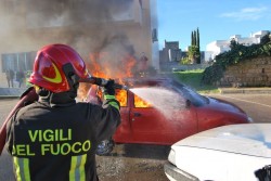 Esercitazione dei Vigili del Fuoco e dei volontari di Protezione Civile a Caprarica - Corriere Salentino