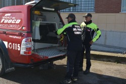 Esercitazione dei Vigili del Fuoco e dei volontari di Protezione Civile a Caprarica - Corriere Salentino