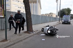 Scontro in città, 28enne in ospedale - Corriere Salentino
