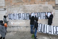 Due striscioni per Dino e Veronica - Corriere Salentino