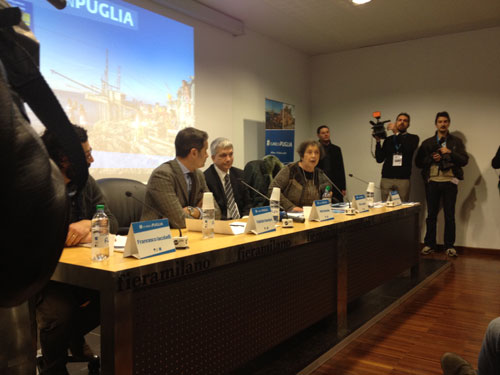 Le immagini della Puglia protagoniste alla Bit Vendola: “La Puglia è un brand di qualità”