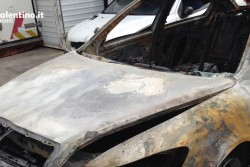 Ritorsione dopo il blitz antimafia? Incendiata l'auto del comandante dei carabinieri - Corriere Salentino