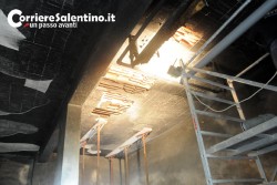 Auto in fiamme nel garage, distrutta una Fiat Stilo - Corriere Salentino