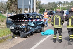 Impatto fatale a Corigliano: muore 83enne, due feriti - Corriere Salentino