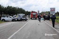 Impatto fatale a Corigliano: muore 83enne, due feriti - Corriere Salentino