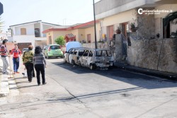 Notte di paura a Melissano, fiamme distruggono veicoli e minacciano abitazione - Corriere Salentino