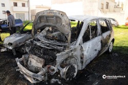 Attentato a Salve, incendiate cinque auto nella notte - Corriere Salentino