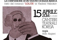 Cantieri Teatrali Koreja: "H. H., la confessione di un vedovo di razza bianca" - Corriere Salentino