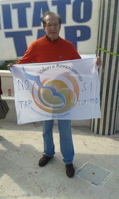 Pankiewicz il 25 aprile alla manifestazione di San Foca