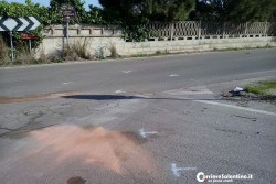 Con lo scooter a fari spenti contro un'Audi: in ospedale due giovani di Aradeo e Neviano - Corriere Salentino