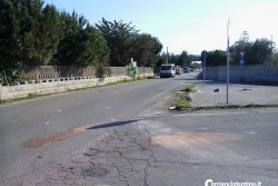 Con lo scooter a fari spenti contro un'Audi: in ospedale due giovani di Aradeo e Neviano - Corriere Salentino