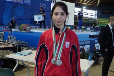 Alessandra Carrafa pesistica