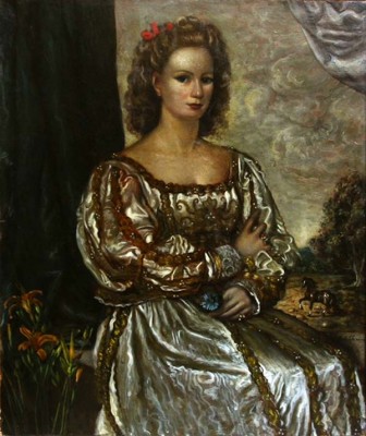 De Chirico - Ritratto femminile