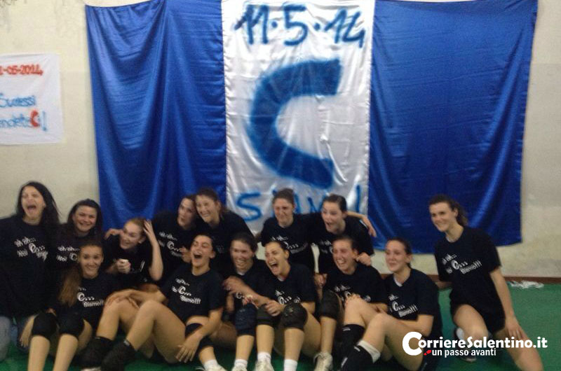 “Tutto vero!”: l’Ags Caprarica Volley conquista la serie C. Da prima della classe – Guarda il Video