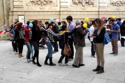 Contromanifestazione della comunità omosessuale di Lecce per la veglia delle Sentinelle in Piedi - Corriere Salentino