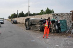 Schianto all'incrocio, sei feriti: grave un giovane tifoso del Lecce - Corriere Salentino
