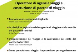 Corso per "Operatore di Agenzia Viaggi", domande entro il 23 maggio - Corriere Salentino