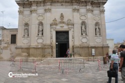 Violento temporale a Lecce, fulmine colpisce la Chiesa delle Alcantarine: danni ingenti - Corriere Salentino