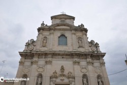 Violento temporale a Lecce, fulmine colpisce la Chiesa delle Alcantarine: danni ingenti - Corriere Salentino