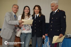 Premiati i ragazzi del progetto “Il Poliziotto un amico in più” - Corriere Salentino