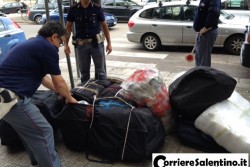 Maxi sbarco di droga alle Cesine, sequestrata circa mezza tonnellata tra hashish e marijuana - Corriere Salentino