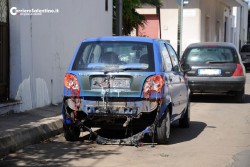 Notte di fuoco nel Salento, tre autocarri e cinque auto in fiamme - Corriere Salentino