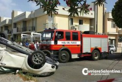 Incidente a Nardò, famiglia in ospedale - Corriere Salentino