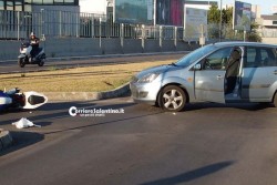Auto contro moto, 16enne in ospedale con “codice rosso” - Corriere Salentino