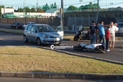 Auto contro moto, 16enne in ospedale con “codice rosso” - Corriere Salentino