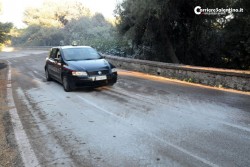 Fiamme e paura a Santa Cesarea, vasto incendio mette in allerta i residenti - Corriere Salentino