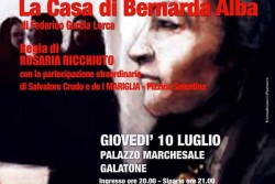 La Regista Salentina Rosaria Ricchiuto a Galatone con il "suo" Garcia Lorca - Corriere Salentino