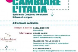 "Cambiare il Sud per cambiare l’Italia": presentazione del libro di Lo Giudice a Monteroni - Corriere Salentino
