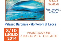"Frammenti di Luce": personale di pittura di Mimma Sambati a Monteroni - Corriere Salentino