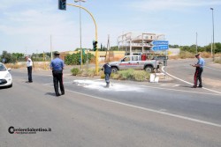 Violento tamponamento nella zona industriale: due feriti, uno è grave - Corriere Salentino