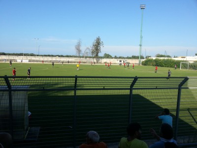 I giallorossi nell'amichevole di questo pomeriggio