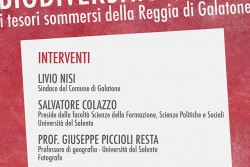 "Biodiversità marina": i tesori sommersi della Reggia di Galatone nella mostra fotografica di Giuseppe Piccioli Resta - Corriere Salentino
